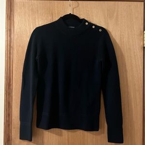 Club Monaco navy blue with gold detail